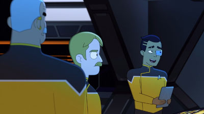 Star Trek: Lower Decks Screencaps "We'll Always Have Tom Paris" (S2:E3)