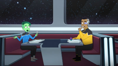 Star Trek: Lower Decks Screencaps "We'll Always Have Tom Paris" (S2:E3)