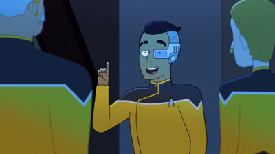 Star Trek: Lower Decks Screencaps "We'll Always Have Tom Paris" (S2:E3)