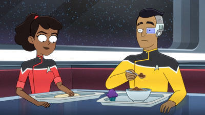 Star Trek: Lower Decks Screencaps "We'll Always Have Tom Paris" (S2:E3)