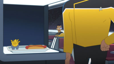 Star Trek: Lower Decks Screencaps "We'll Always Have Tom Paris" (S2:E3)