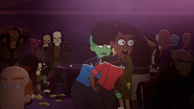 Star Trek: Lower Decks Screencaps "We'll Always Have Tom Paris" (S2:E3)