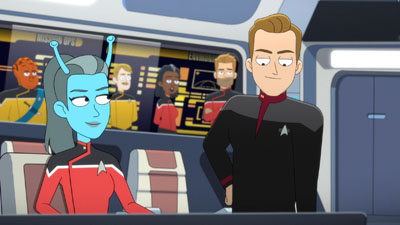 Star Trek: Lower Decks Screencaps "We'll Always Have Tom Paris" (S2:E3)