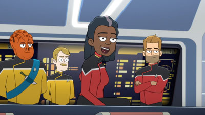 Star Trek: Lower Decks Screencaps "We'll Always Have Tom Paris" (S2:E3)