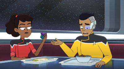 Star Trek: Lower Decks Screencaps "We'll Always Have Tom Paris" (S2:E3)