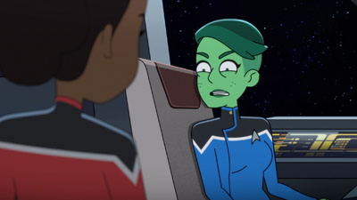 Star Trek: Lower Decks Screencaps "We'll Always Have Tom Paris" (S2:E3)