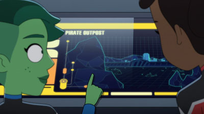 Star Trek: Lower Decks Screencaps "We'll Always Have Tom Paris" (S2:E3)
