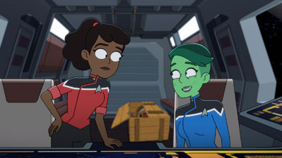 Star Trek: Lower Decks Screencaps "We'll Always Have Tom Paris" (S2:E3)
