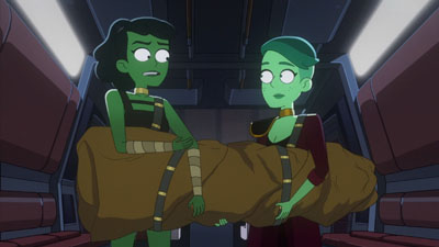 Star Trek: Lower Decks Screencaps "We'll Always Have Tom Paris" (S2:E3)