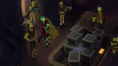 Star Trek: Lower Decks Screencaps "We'll Always Have Tom Paris" (S2:E3)