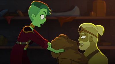 Star Trek: Lower Decks Screencaps "We'll Always Have Tom Paris" (S2:E3)