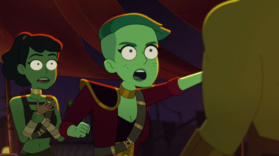 Star Trek: Lower Decks Screencaps "We'll Always Have Tom Paris" (S2:E3)