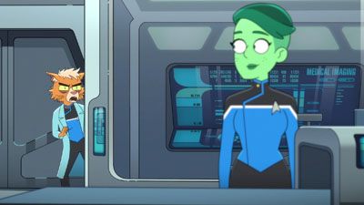 Star Trek: Lower Decks Screencaps "We'll Always Have Tom Paris" (S2:E3)