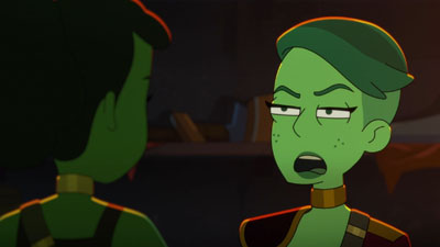 Star Trek: Lower Decks Screencaps "We'll Always Have Tom Paris" (S2:E3)