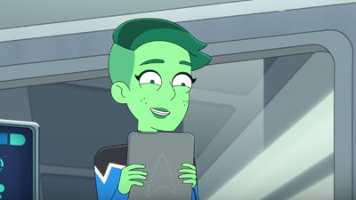 Star Trek: Lower Decks Screencaps "We'll Always Have Tom Paris" (S2:E3)