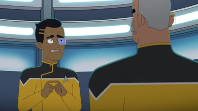 Star Trek: Lower Decks Screencaps "We'll Always Have Tom Paris" (S2:E3)