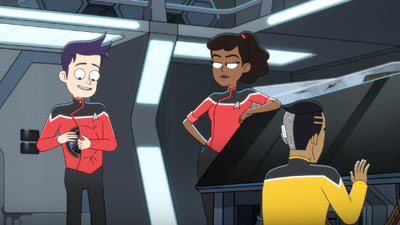 Star Trek: Lower Decks Screencaps "We'll Always Have Tom Paris" (S2:E3)