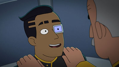 Star Trek: Lower Decks Screencaps "We'll Always Have Tom Paris" (S2:E3)