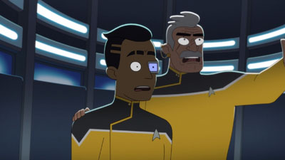 Star Trek: Lower Decks Screencaps "We'll Always Have Tom Paris" (S2:E3)