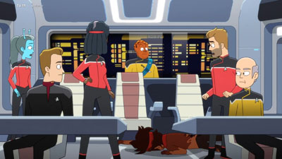 Star Trek: Lower Decks Screencaps "We'll Always Have Tom Paris" (S2:E3)