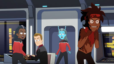 Star Trek: Lower Decks Screencaps "We'll Always Have Tom Paris" (S2:E3)