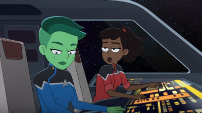 Star Trek: Lower Decks Screencaps "We'll Always Have Tom Paris" (S2:E3)