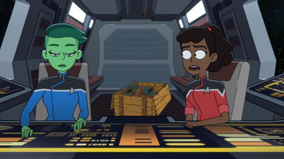 Star Trek: Lower Decks Screencaps "We'll Always Have Tom Paris" (S2:E3)