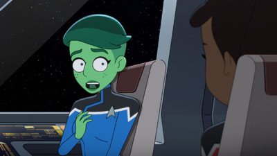 Star Trek: Lower Decks Screencaps "We'll Always Have Tom Paris" (S2:E3)