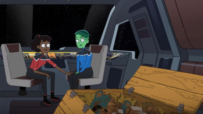 Star Trek: Lower Decks Screencaps "We'll Always Have Tom Paris" (S2:E3)