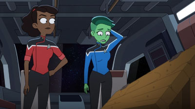 Star Trek: Lower Decks Screencaps "We'll Always Have Tom Paris" (S2:E3)