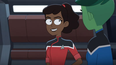Star Trek: Lower Decks Screencaps "We'll Always Have Tom Paris" (S2:E3)