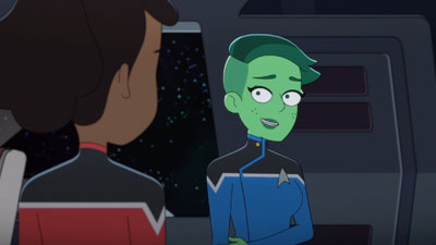 Star Trek: Lower Decks Screencaps "We'll Always Have Tom Paris" (S2:E3)
