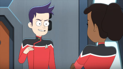 Star Trek: Lower Decks Screencaps "We'll Always Have Tom Paris" (S2:E3)