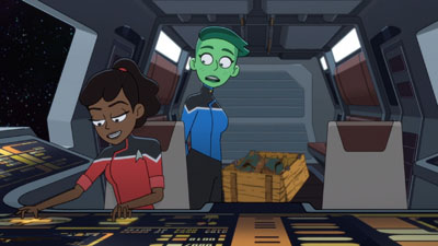 Star Trek: Lower Decks Screencaps "We'll Always Have Tom Paris" (S2:E3)