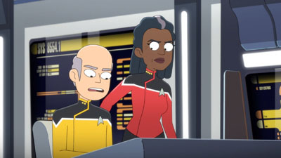 Star Trek: Lower Decks Screencaps "We'll Always Have Tom Paris" (S2:E3)