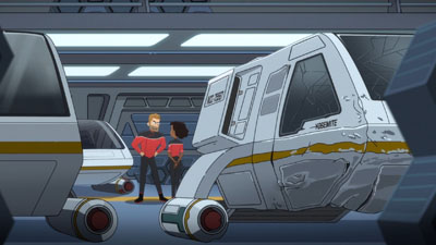 Star Trek: Lower Decks Screencaps "We'll Always Have Tom Paris" (S2:E3)
