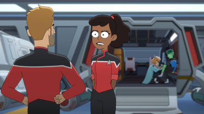 Star Trek: Lower Decks Screencaps "We'll Always Have Tom Paris" (S2:E3)