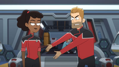 Star Trek: Lower Decks Screencaps "We'll Always Have Tom Paris" (S2:E3)