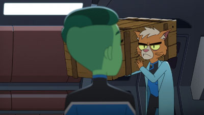 Star Trek: Lower Decks Screencaps "We'll Always Have Tom Paris" (S2:E3)