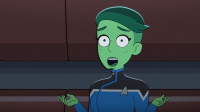 Star Trek: Lower Decks Screencaps "We'll Always Have Tom Paris" (S2:E3)