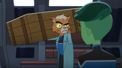 Star Trek: Lower Decks Screencaps "We'll Always Have Tom Paris" (S2:E3)