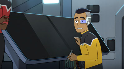 Star Trek: Lower Decks Screencaps "We'll Always Have Tom Paris" (S2:E3)