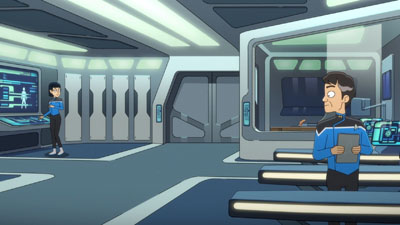 Star Trek: Lower Decks Screencaps "We'll Always Have Tom Paris" (S2:E3)