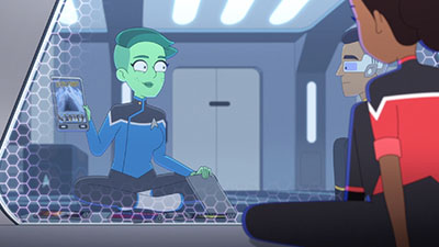Star Trek: Lower Decks Screencaps "We'll Always Have Tom Paris" (S2:E3)