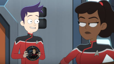 Star Trek: Lower Decks Screencaps "We'll Always Have Tom Paris" (S2:E3)