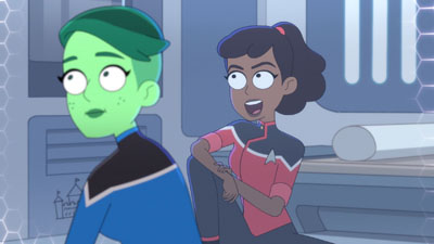 Star Trek: Lower Decks Screencaps "We'll Always Have Tom Paris" (S2:E3)