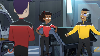 Star Trek: Lower Decks Screencaps "We'll Always Have Tom Paris" (S2:E3)