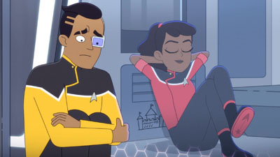Star Trek: Lower Decks Screencaps "We'll Always Have Tom Paris" (S2:E3)