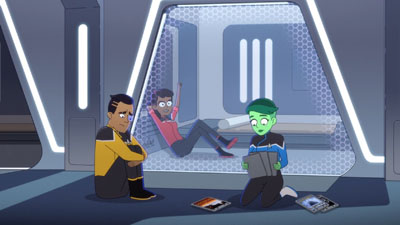Star Trek: Lower Decks Screencaps "We'll Always Have Tom Paris" (S2:E3)