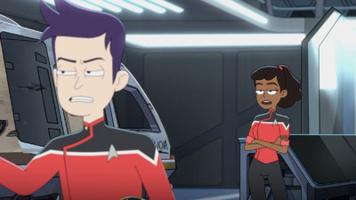 Star Trek: Lower Decks Screencaps "We'll Always Have Tom Paris" (S2:E3)